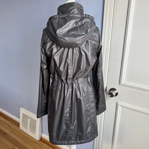 Lole Jacket Windproof Water Resistant Hooded Pockets Carbon Gray Size Medium - Picture 2 of 12